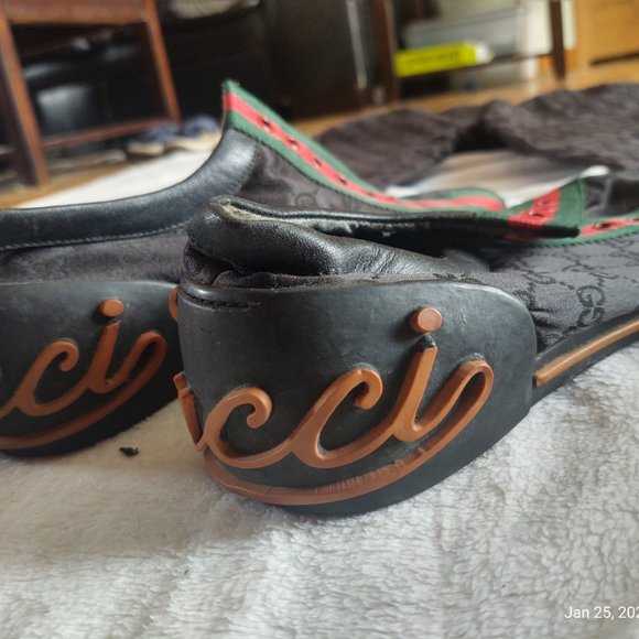 Gucci monogram vintage shoes - Picture 4 of 8